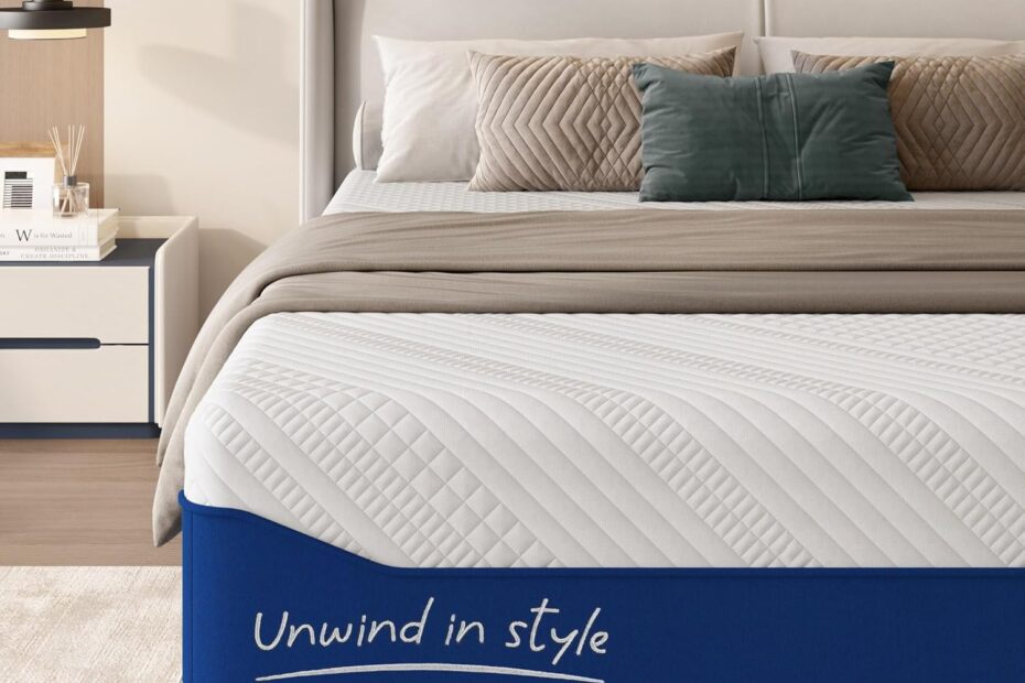 Discover Comfort: The 12-Inch Green Tea Gel Memory Foam Queen Mattress Review