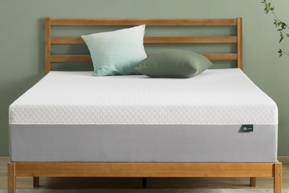 Discover Comfort: ZINUS 12 Inch Green Tea Memory Foam Mattress Review