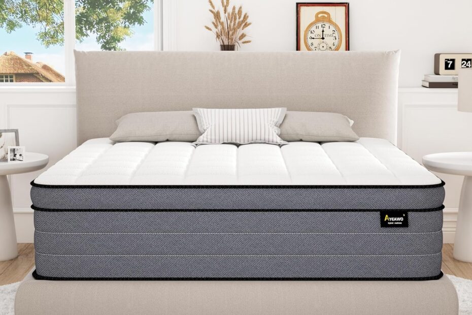 Transform Your Sleep: A Review of the 12-Inch Hybrid King Size Mattress with Gel Memory Foam