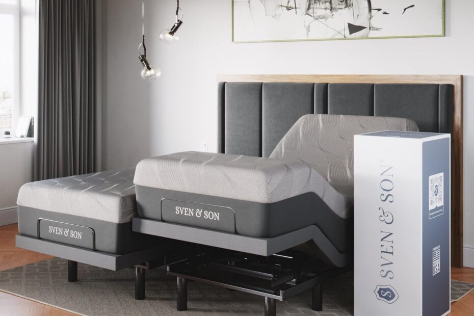 Transform Your Sleep: Review of the Sven & Son Adjustable Bed Base with Massage & Under-Bed Lighting