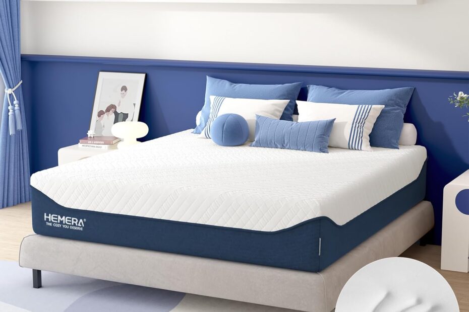 Discover Ultimate Comfort: HEMERA 12'' Green Tea Cooling Gel Memory Foam Mattress Review