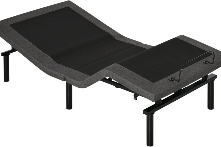 Elevate Your Sleep: A Review of the HOMCOM Twin XL Adjustable Bed Frame