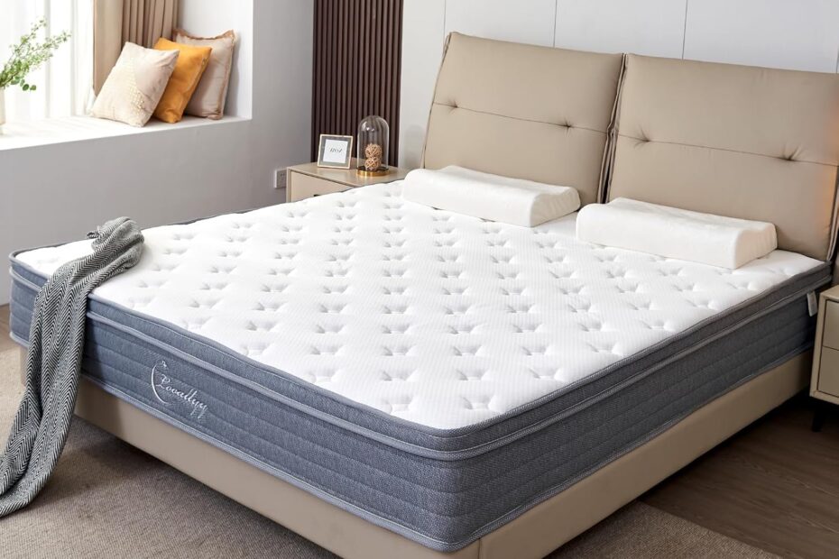 Experience Blissful Sleep: Queen 12-Inch Hybrid Memory Foam Mattress Review