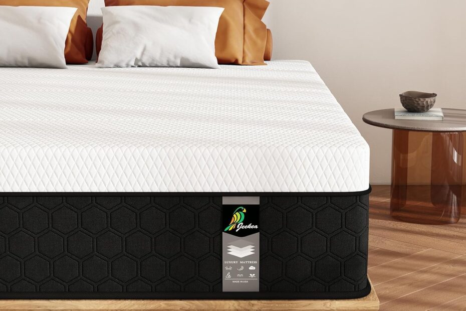 Revitalize Your Sleep: 10-Inch Innerspring Hybrid Mattress for Ultimate Comfort and Back Pain Relief