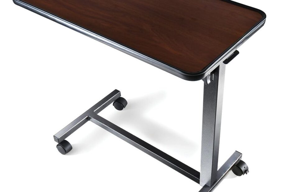 The Ultimate Overbed Table: Medical King’s Adjustable Bedside Solution for Home and Hospital