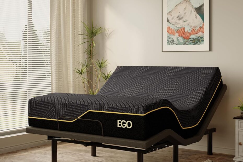 Transform Your Sleep: EGOHOME Adjustable Bed Base & Memory Foam Mattress Review