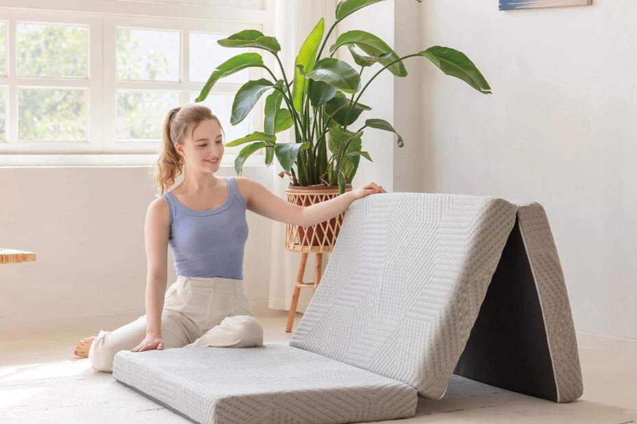 Ultimate Comfort: Review of the Tri-Fold Memory Foam Mattress for Travel and Guests