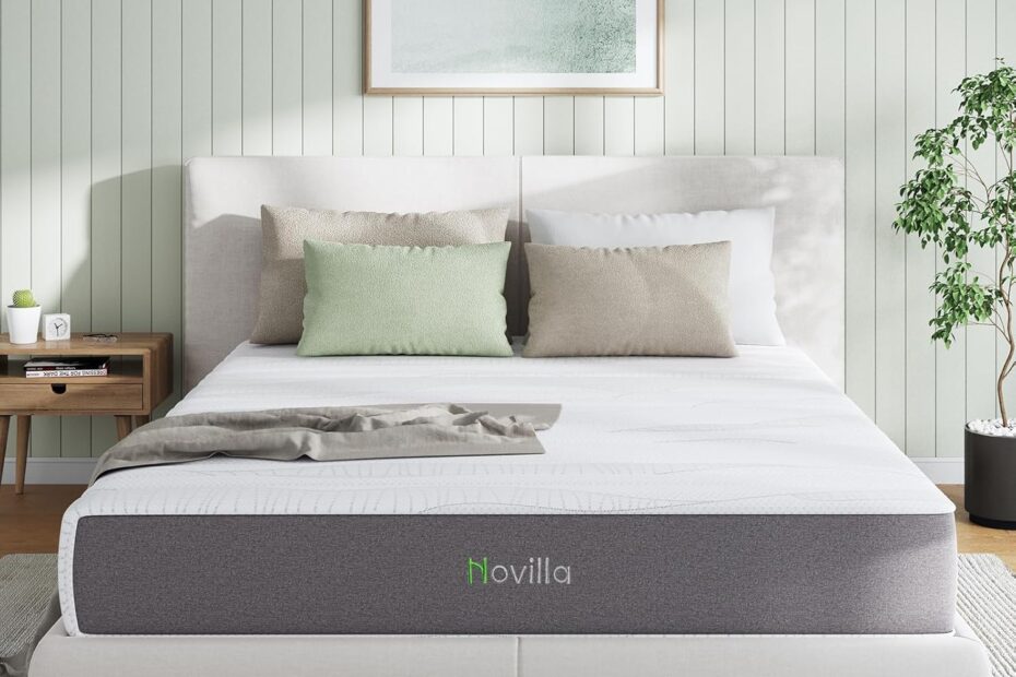 Unlock Better Sleep: Novilla 12-Inch Gel Memory Foam Queen Mattress Review