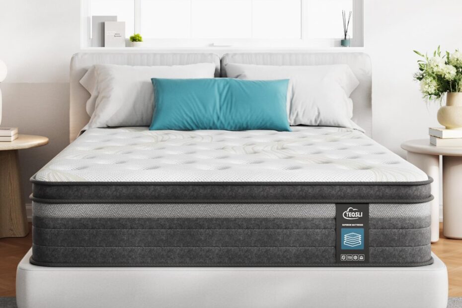 Experience Superior Comfort: TeQsli 12 Inch Queen Hybrid Mattress Review