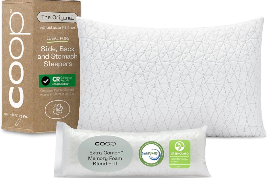 Transform Your Sleep: Review of the Coop Home Goods Adjustable King Pillow