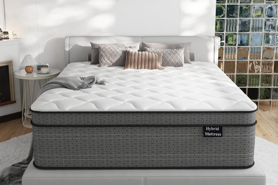 Uncover the Comfort: King Size 12 Inch Hybrid Mattress Review